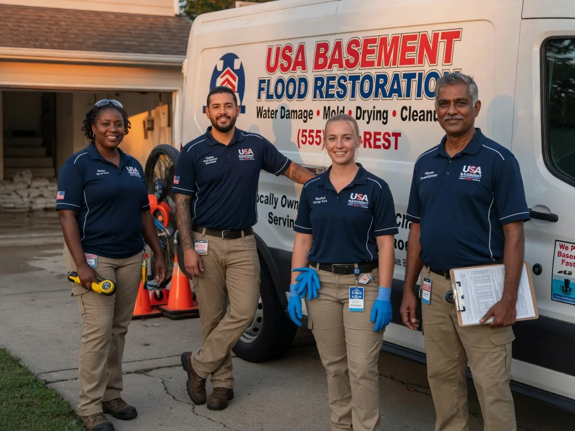 Basement Flood Cleanup company in Oriental, NC